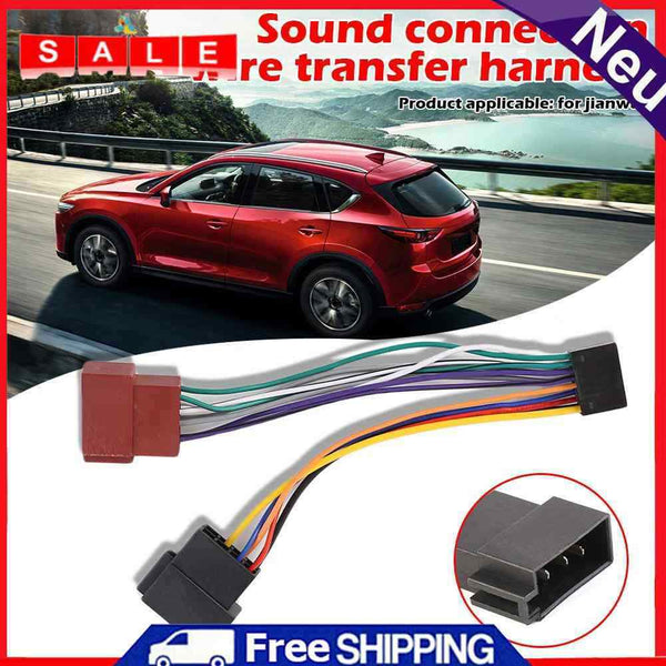 For Kenwood Car Stereo Radio ISO Harness Connector Adapter Harness