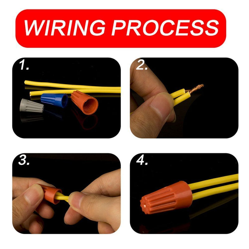 Durable Nipple Terminals Wire Connector Pressure Line Cap Closed End Crimp