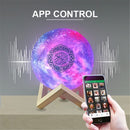 Wireless Night Light Home Prayer Lamp Moon Speaker Light Quran Eid al-Fitr