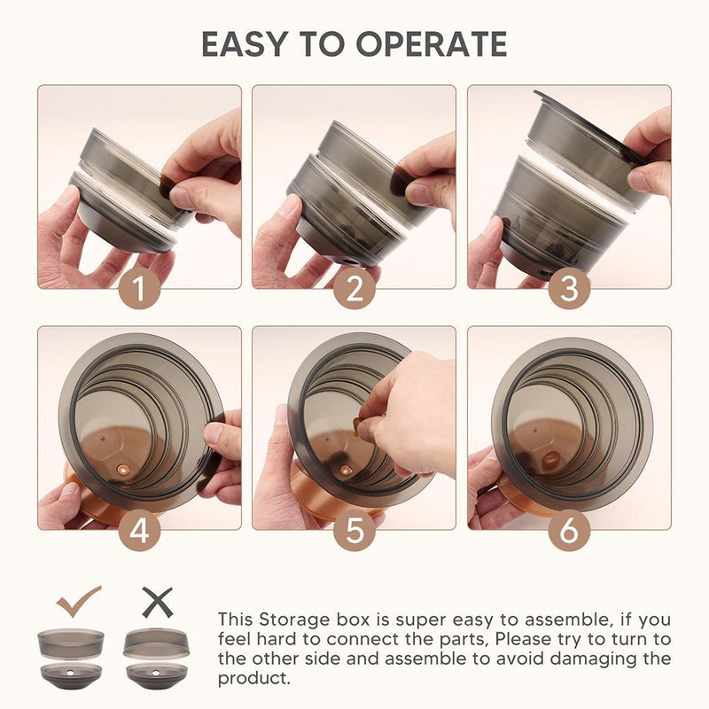 Detachable Coffee Pod Holder Espresso Capsule Holder Espresso Pod Holder