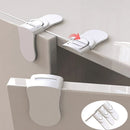 Child Safety Lock Closing Buckle Drawer Lock Cabinet Door Right Angle Lock