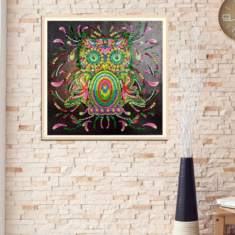 5D DIY Special Shaped Diamond Painting Cartoon Bird Cross Stitch Embroidery