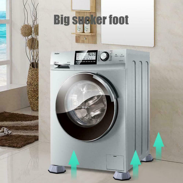 Washing Machine Support Mat Anti-Vibration Leg Stopper Pads Foot Pad Feet H9O0