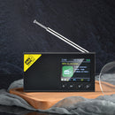 LCD Display Bluetooth 5.0 Digital Radio Stereo DAB FM Audio Player Receiver