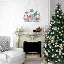 DIY Applique Diamond Snowman Christmas Tree Wall Hanger Acrylic Kit Pendant