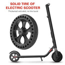 Shock Absorption Scooter Solid Tires with Axle Anti-Skid Hollow Vacuum Tyre Part