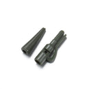 Fish Tackle Fishing Terminal Safety Lead Clips Fixed Lines Tail Rubber Tubes