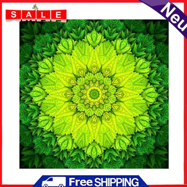 5D Full Round Drill Drawing Picture Datura Diamond Painting Living Room Ornament