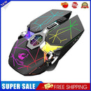 X13 2.4GHz Wireless Gaming Mouse USB Backlight Mice for PC (Star Black)