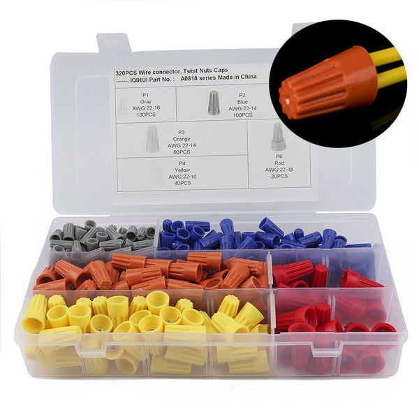 Durable Nipple Terminals Wire Connector Pressure Line Cap Closed End Crimp