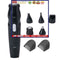 Nose & Ear Hair Trimmer Painless Beard Eyebrow Hair Clippers Kit for Nose Ears