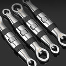 Wrench Adjustable Spanner Pipe Clamp Pliers Ratchet Wrench Fix Tubing Wrenchs