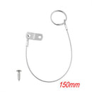 Anti-lost Rope Pin 1 Loop Lanyard Cable Safety Tether Wire Loss Prevention