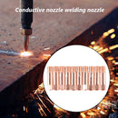 20pcs MIG Welding Nozzle Contact Tips Gas Diffuser Connector Holder (1.0) Newly