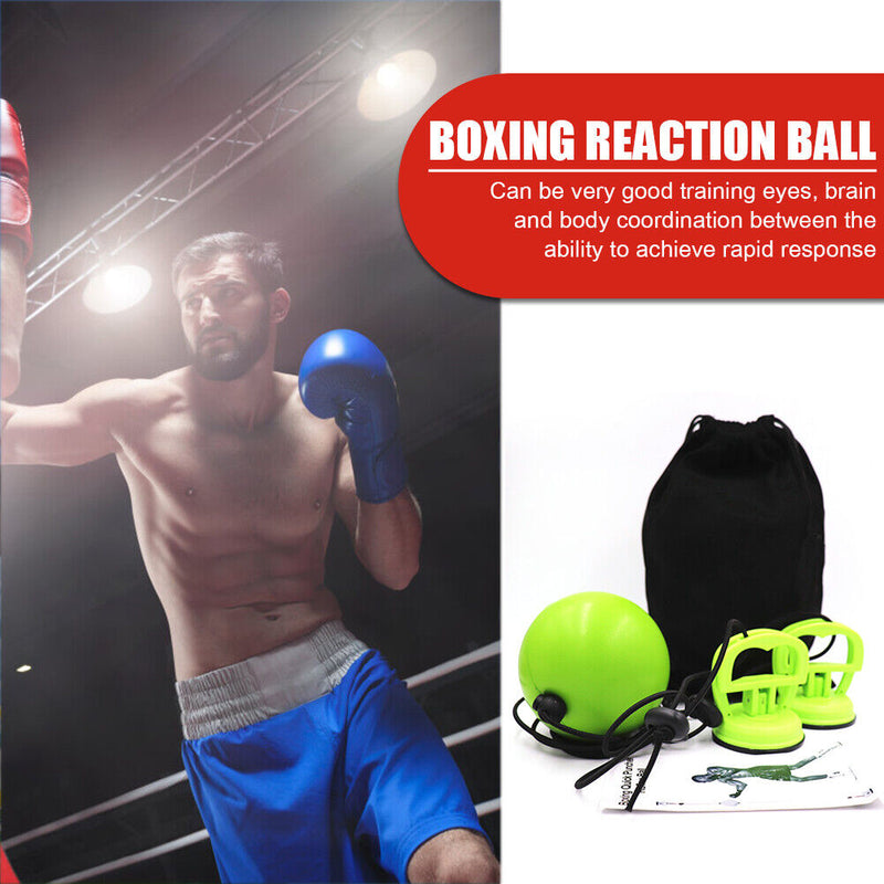 Sport Muay Thai Hand Eye Training Fight Ball Adjustable Boxing Reflex Speed Ball