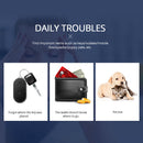 Universal Square Car Tracker Bluetooth-Compatible Anti-Lost Locator (Blue)