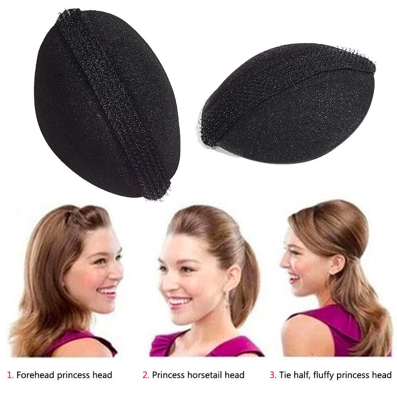2pcs Sponge Hair Styling Maker Hair Rollers for Fashion Ladies Home DIY Curls
