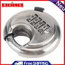 70mm 4 Digit Combination Padlock Stainless Steel Pendant Storage Scales