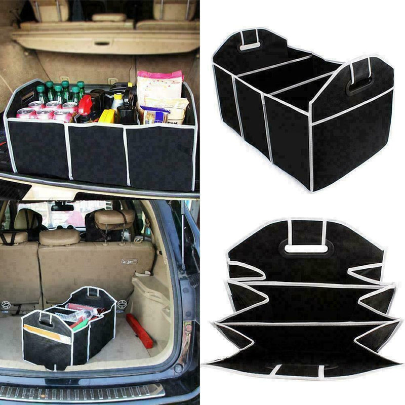 Car Trunk SUV Cargo Organizer Foldable Caddy Storage V4B3 Collapsib Top F4L7