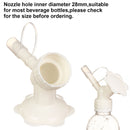 Dual Head Plant Bottle Watering Spout Cute Sprinkler Cap Mini Watering Can