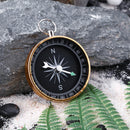 Slibrat Portable Outdoor Aluminum Camping Compass Lanyard For Gifts G