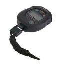 Digital Handheld Sports Stopwatch Stop Watch Timer Bla Counter Alarm FAST B5Q0