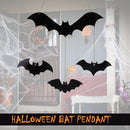 Halloween Bats Hanging Ornaments Wrought Iron Garden Yard Decoration Theme Party