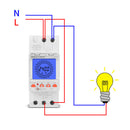 TM929BKL Digital 24h 85-265V Din Rail Smart Analog Timer Switch (30A) Newly
