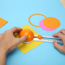 Round Cutter Patchwork Compass Circle Scrapbooking Cards Paper Cutting Tool