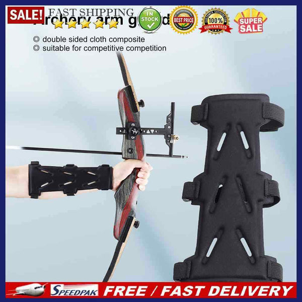 Archery Armguard Elastic Bandage Arm Guard Outdoor Sports Training Accessories