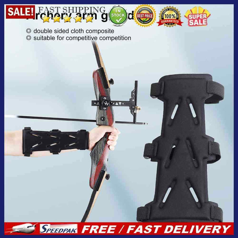 Archery Armguard Elastic Bandage Arm Guard Outdoor Sports Training Accessories