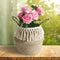 Handmade Foldable Hanging Basket Flowers Pot Laundry Storage Toys Holder Ta