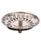 1xStainless Steel Kitchen Sinks Strainer Waste Plug Stopper Drain Filter C6L4