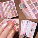 24 Farbe Lidschatten Glitter Perlglanz Wasserdicht Anfänger T8E2 J7 8U9I T3L8