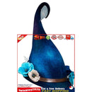 Halloween Party Felt Witch Hat Adjustable Party Witch Hat Prop (Blue) Newly