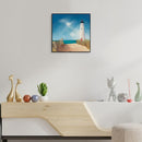 20X20cm Frameless Oil Paint By Numbers DIY Painting Kits (Lighthouse S563)