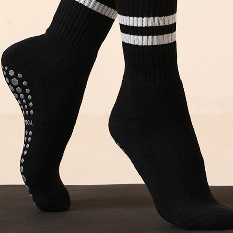 1 Pair Yoga Socks Pilates Ballet Socks Women Anti Slip Cotton Fitness Ankle S