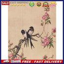11CT Full Cross Stitch Flower Bird Stamped DIY Cotton Thread Printed Needlewo