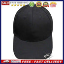 Men Women Hat Ring Hip Hop Curved Strapback Baseball Snapback Cap (Black)