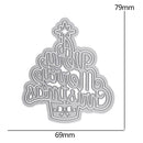 Embossing Molds Cut Die Home Ornaments DIY Materials for Christmas Greeting Card