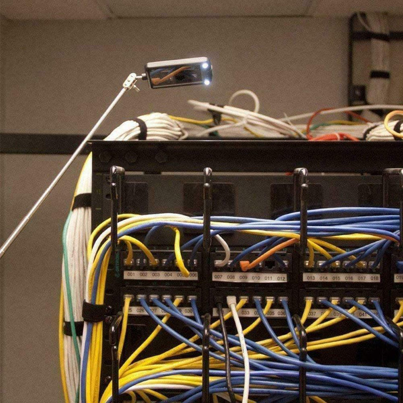 Telescopic Magnetic Pickup Tool Set Telescoping Inspection Mirror Reflector Y8G0