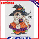Mini Rabbit 11CT Counted Canvas Embroidery Artworks Home Decoration Craft Gifts