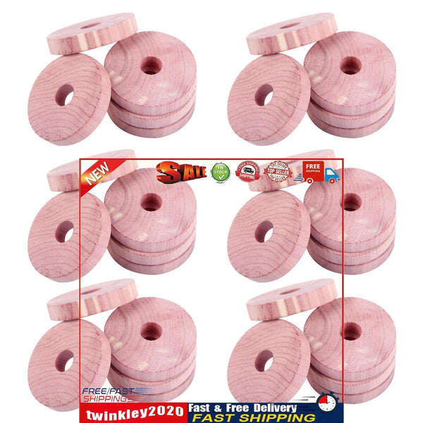 Cedar Blocks for Clothes Storage Cedar Rings Hangers for Closets & Drawers Newly
