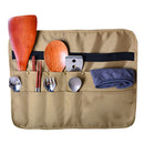 Outdoor Camping Picnic Storage Bag BBQ Tableware Hanging Organizer (Square)