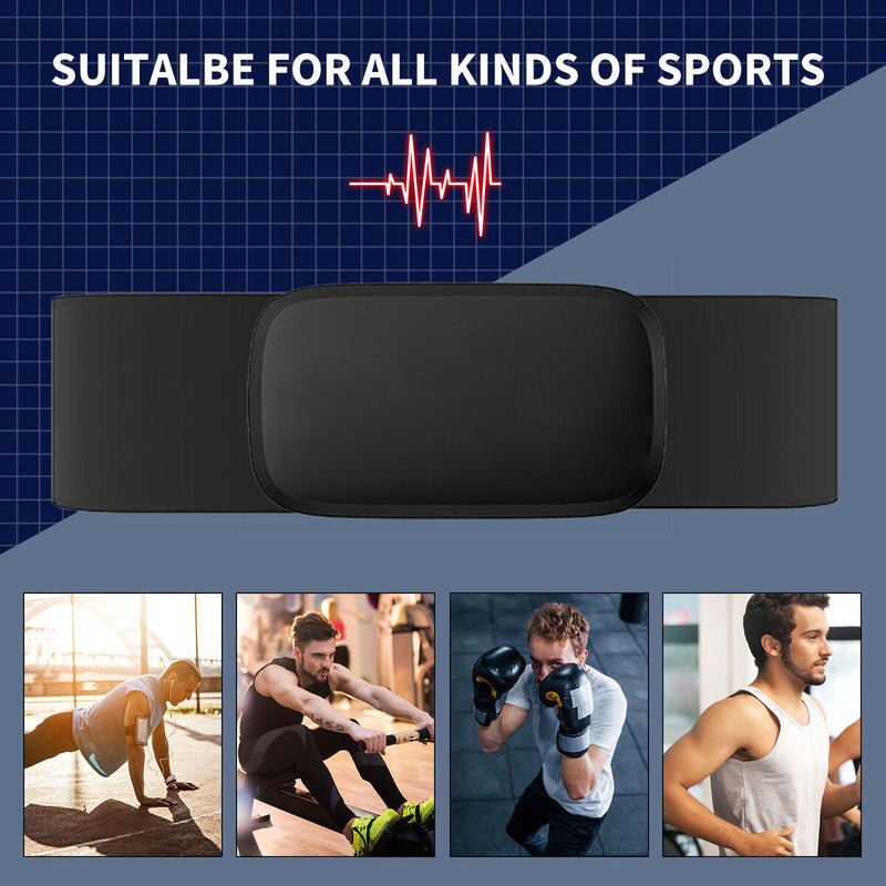 Waterproof Heart Rate Monitor with Chest Straps Cycling Bike Sports Monitor