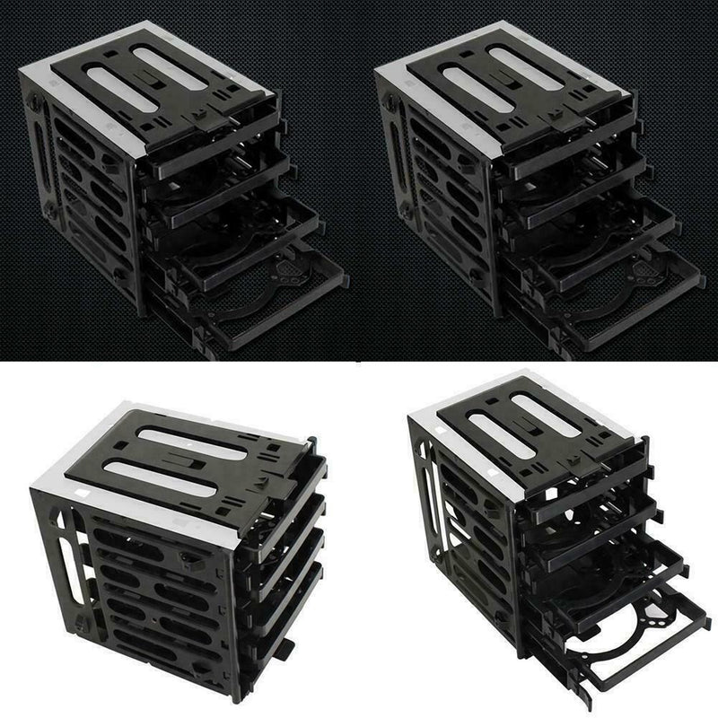 5.25" 4x 3.5" HDD SATA SSD HDD Cage Hard Drive Caddy Bracket Adapter A4K3  best