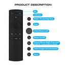 Air Mouse Voice Remote Control 2.4GHz Wireless IR Learning for Android TV Box