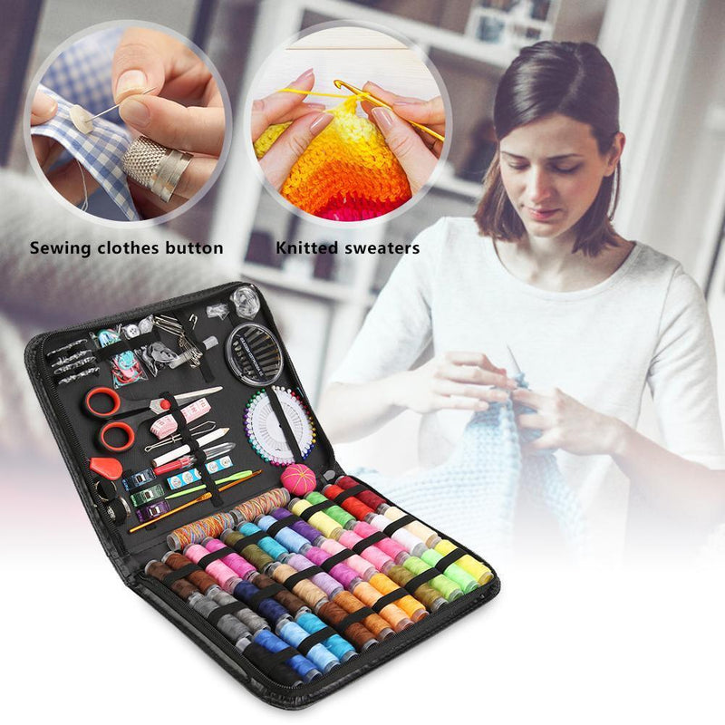 183pcs Large Capacity Craft Threads Sewing Kits for Hand Quilting Stitching