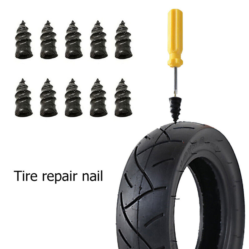 Bike Scooter Vacuum Pull Puncture Repair Nails Motorcycle Tubeless Rubber Nail