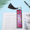 Leather Tassel Flowers Letter DIY Special Shape Diamond Painting Mosaic Bookmark